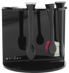OVIDEN Ovi-One BLACK univerzális pótfejtartó, 4 fejhez, fekete