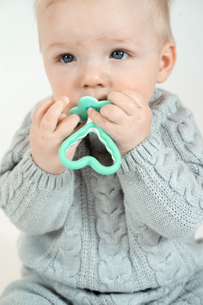 Brush-baby First Brush & Teether, fogkefe és rágóka, 0-18 hónapos korig