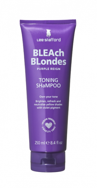 Lee Stafford Bleach Blondes Shampoo, sampon szőke hajra, 250 ml