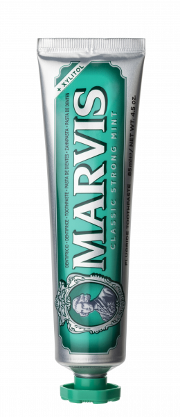 MARVIS Classic Strong Mint fluoridos fogkrém, 85 ml