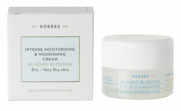 KORRES Almond Blossom Hidratáló nappali krém száraz és nagyon száraz bőrre, 40 ml