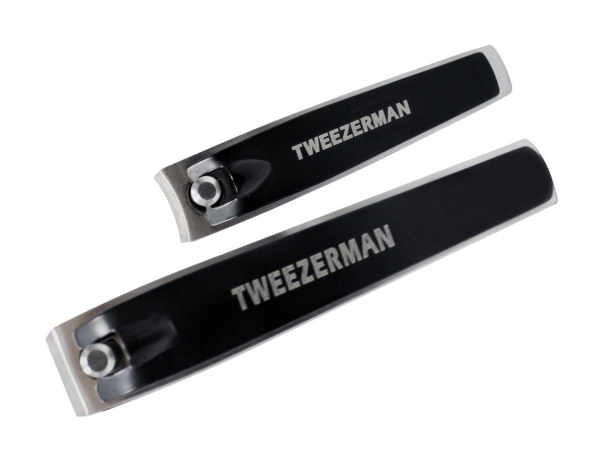 Tweezerman Stainless Steel Nail Clipper körömcsipesz kézre és lábra, 2 db