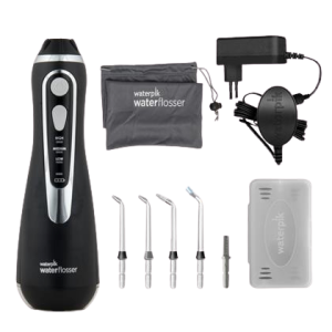 Waterpik Cordless Advanced WP562 Black, utazó szájzuhany