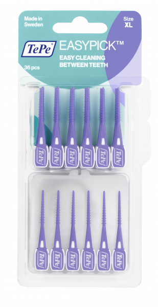 TePe EasyPick fogköztisztító XL, 36 db + tok