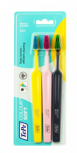 TePe Select Colour soft, fogkefe szett,  2 + 1 ingyen