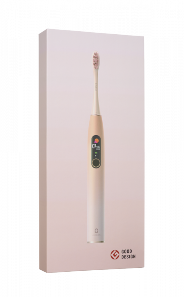 Oclean X Pro, elektromos fogkefe, Sakura Pink