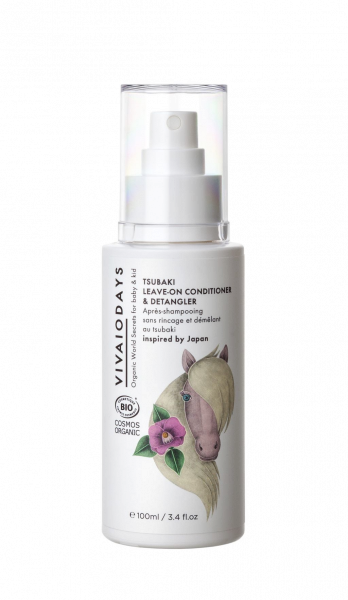 VIVAIODAYS Tsubaky Leav-on Conditioner & Detangler - Tsubaki hajkondiciónáló és fésűléskönnyítő hajbalzsam, 100 ml