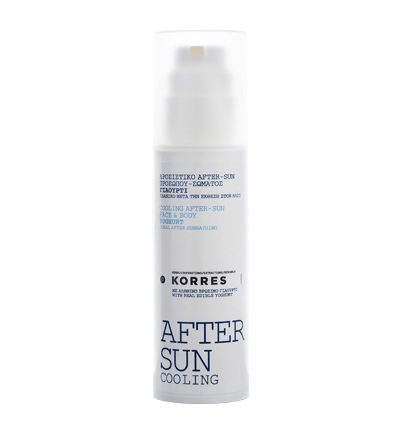 KORRES After Sun Cooling Gel - Joghurt tartalmú napozás utáni hűsítő gél-krém, 150 ml