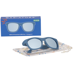 BABIATORS Navigator Midnight Blue, polarizált napszemüveg, kék, 0-2 éves korig