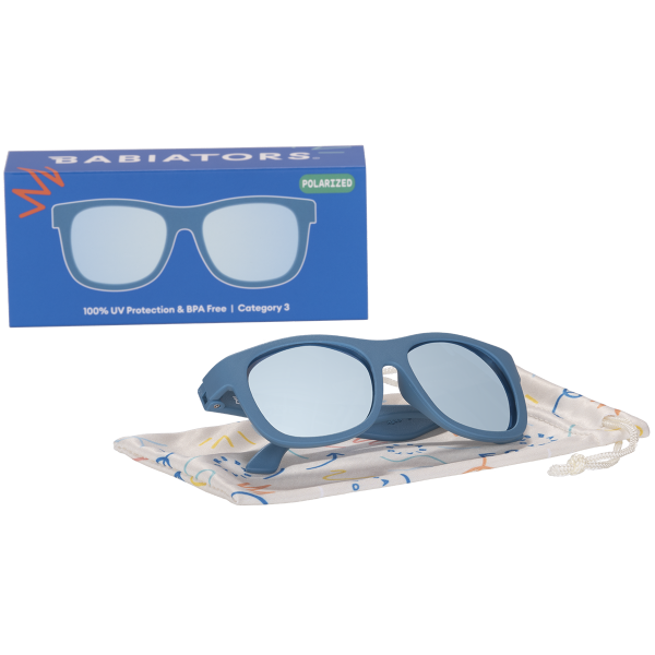 BABIATORS Navigator Midnight Blue, polarizált napszemüveg, kék, 0-2 éves korig