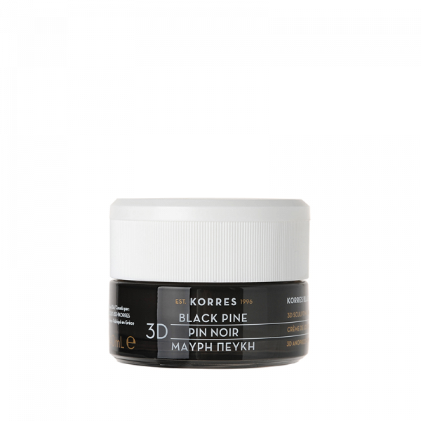 KORRES Black Pine 3D formázó, feszesítő és lifting hatású nappali krém / száraz – nagyon száraz bőrre, 40 ml