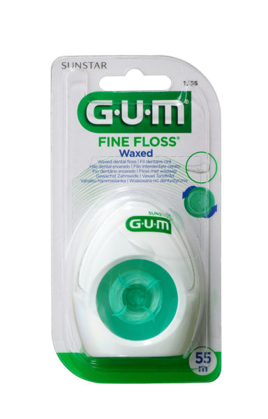 GUM Fine Floss viaszolt fogselyem, 55 m