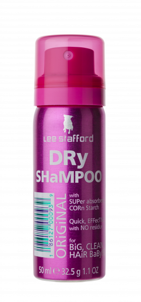 Lee Stafford Mini Original Dry Shampoo, száraz sampon világos hajra, 50 ml