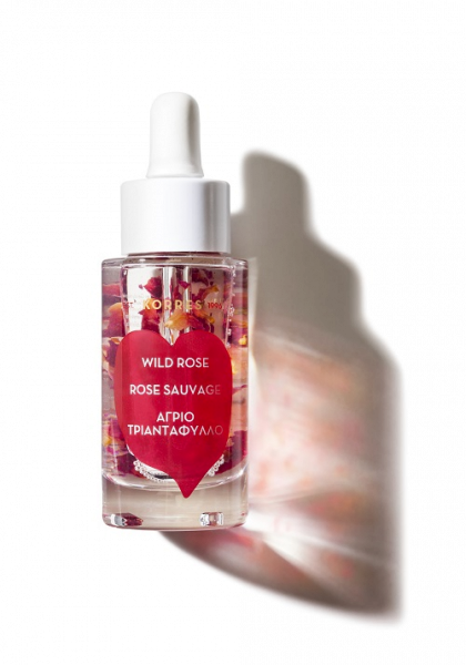 KORRES Wild Rose - vadrózsás, 5%-os C-vitamint tartalmazó bőrvilágosító olaj, 30 ml