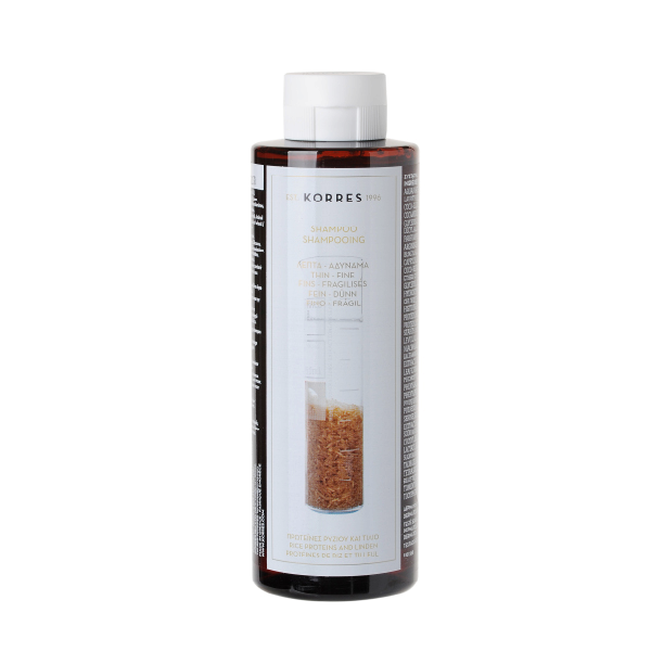 KORRES sampon vékonyszálú hajra, 250 ml