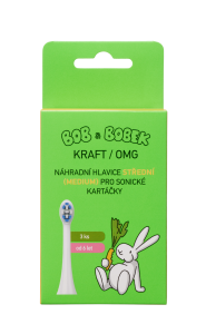 Bob és Bobek MEDIUM pótfej OMG / KRAFT szónikus fogkefékhez