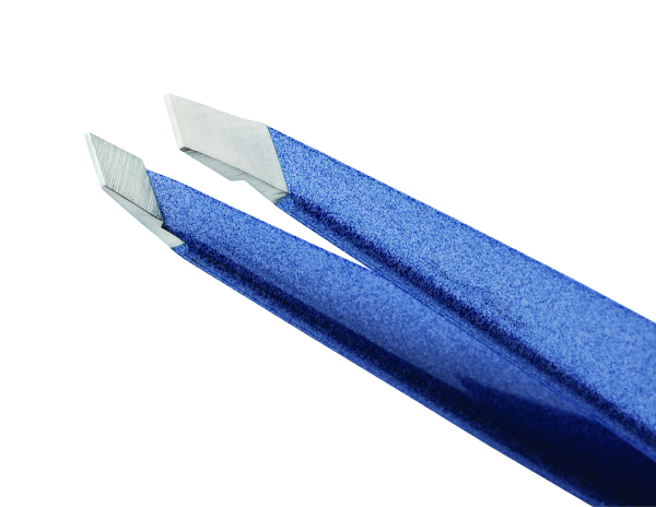 Tweezerman Slant Granite Sky csipesz - farmerkék