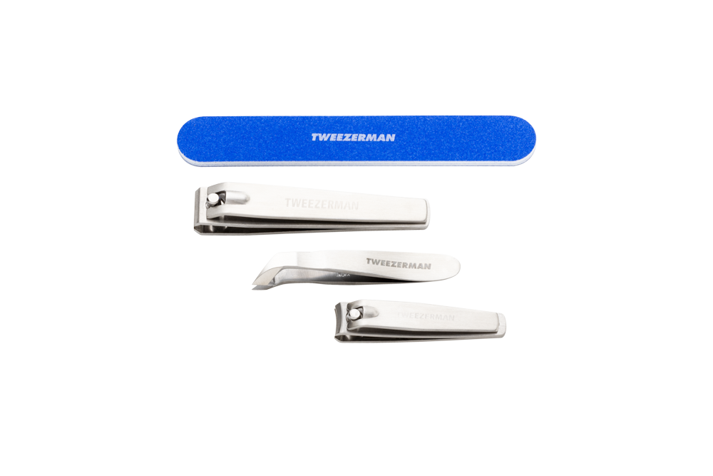 Tweezerman Limited collection ápoló ajándék szett, Manikűrkészlet férfiaknak