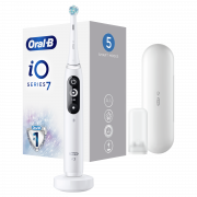 Oral-B iO7 Series White Alabaster elektromos fogkefe