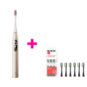 Oclean X Pro Digital Set arany tok és szónikus fogkefe, arany