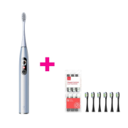 Oclean X Pro Digital Set Ezüst tok és szónikus fogkefe, ezüst