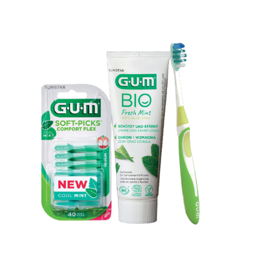 GUM BIO Fresh Mint készlet