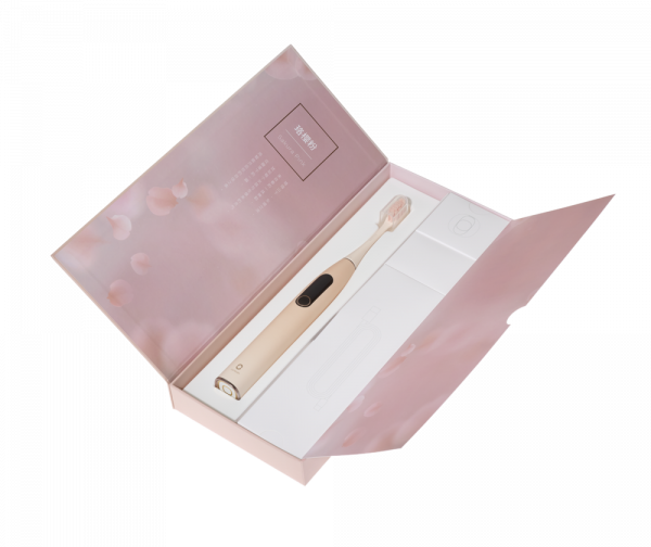 Oclean X Pro, elektromos fogkefe, Sakura Pink