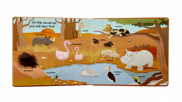 Tapogatós könyv - Szafari