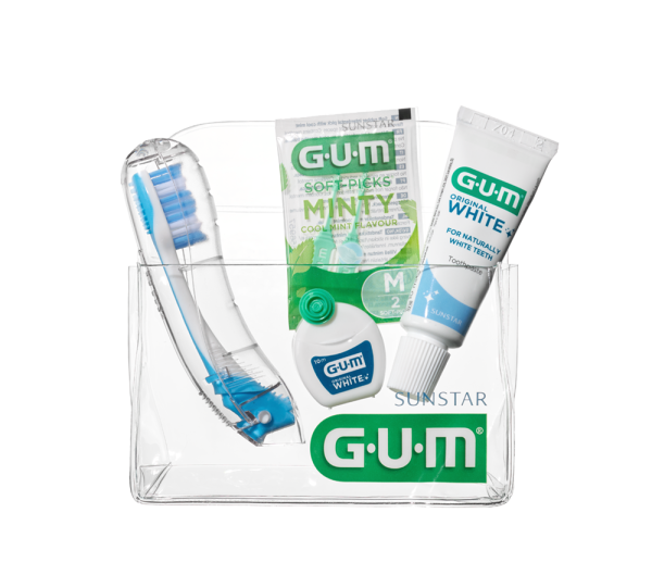 GUM TRAVEL Kit – praktikus szájápolási utazókészlet
