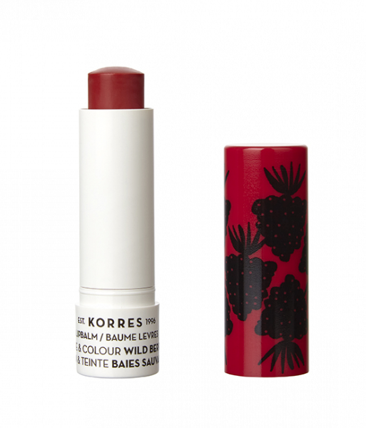 KORRES Care & Colour Wild Berries színezett ajakbalzsam, 5 ml