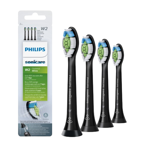 Philips Sonicare W Optimal White Black HX6064/11, 4 db