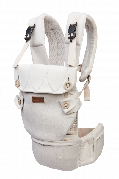 Najell Original Babahordozó babáknak és kisgyermekeknek, 0-36 hónapos korig, bézs