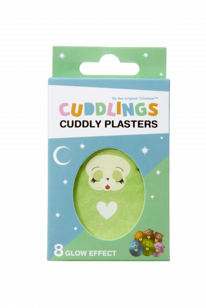 Cuddlings Glow plüss bevonatú tapasz, ami világít a sötétben - 8 db