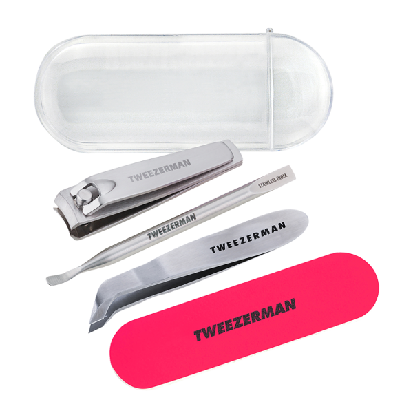 Tweezerman Mini Neon Nail Rescue Kit – zsebméretű elsősegély készlet a körmöknek