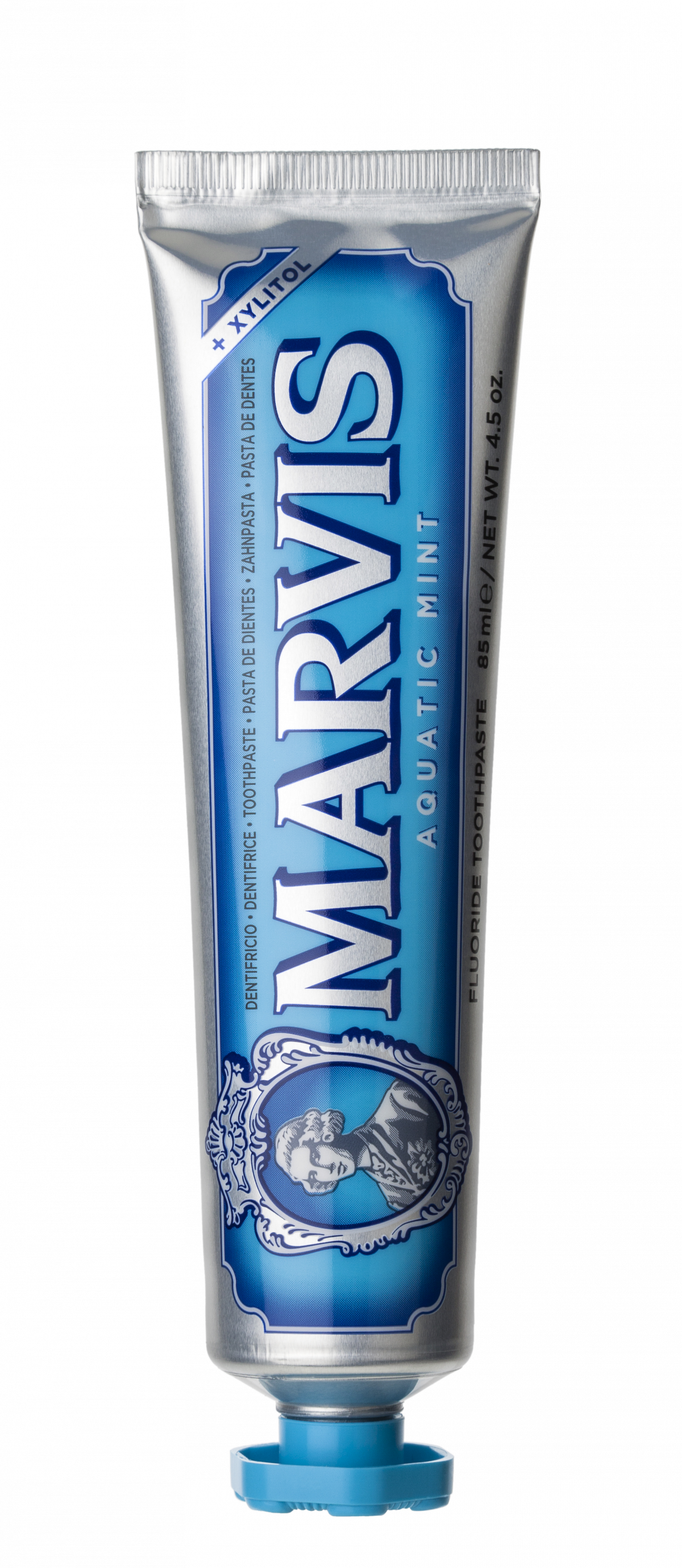 MARVIS Aquatic Mint fluoridos fogkrém, 85 ml