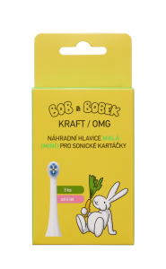Bob és Bobek MINI pótfej OMG / KRAFT szónikus fogkefékhez