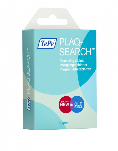TePe PlaqSearch plakkindikátor, 10 tabletta