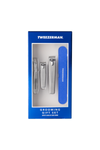 Tweezerman Limited collection ápoló ajándék szett, Manikűrkészlet férfiaknak