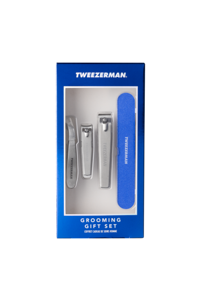 Tweezerman Limited collection ápoló ajándék szett, Manikűrkészlet férfiaknak