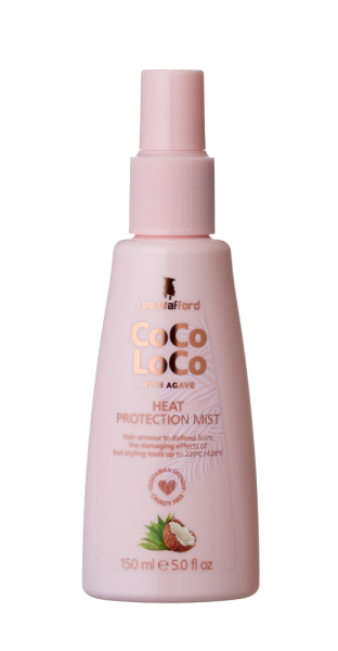Lee Stafford CoCo LoCo Agave Heat Protection Mist, hővédő hajspray, 150 ml