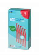 TePe Angle fogköztisztító kefék 0,5 mm, piros, 25 db