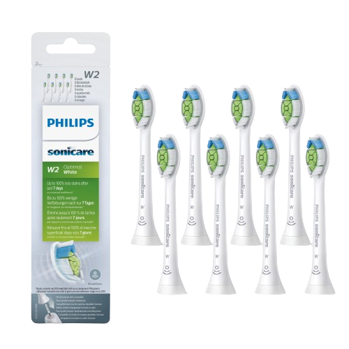 Philips Sonicare W Optimal White HX6068/12, pófejek, 8 db