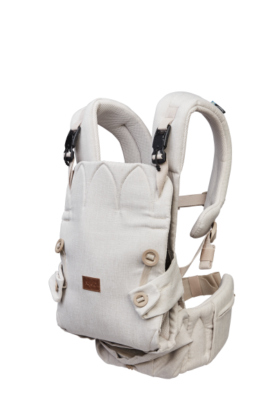 Najell Original Babahordozó babáknak és kisgyermekeknek, 0-36 hónapos korig, bézs