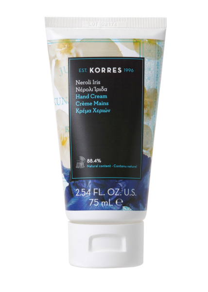 KORRES Hand Cream – kézkrém neroli írisszel, 75 ml