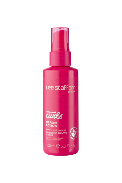Lee Stafford For The Love Of Curls Serum Lotion, Hajszérum göndör és hullámos hajra, 100 ml