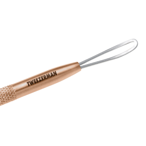 Tweezerman Mitesszereltávolító, kétoldalas kozmetikai eszköz, rose gold
