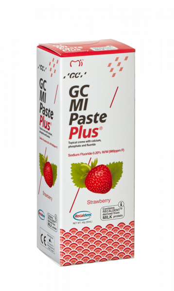 GC MI Paste Plus fogászati ​​krém, eper, 40 g