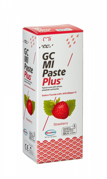 GC MI Paste Plus fogászati krém, eper, 40 g
