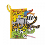 Jellycat puha könyv vadállatokkal