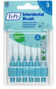 TePe Original fogköztisztító kefék bioműanyagból 0,6 mm, kék, 6 db